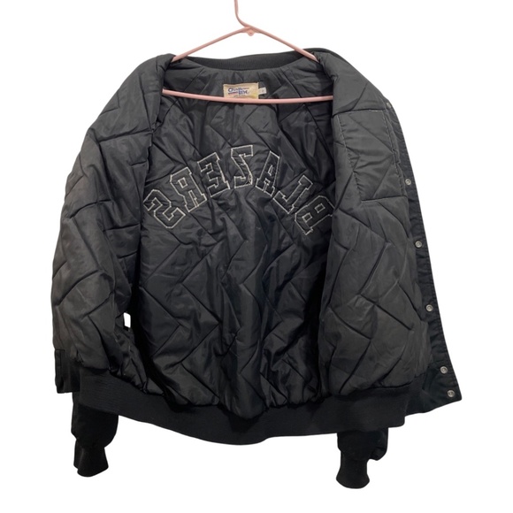 RARE Vintage Chalk Line Portland Trailblazers Starter Style Spellout Jacket - Picture 4 of 10